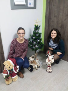 Decoración navidad clínica Castelló del Rugat